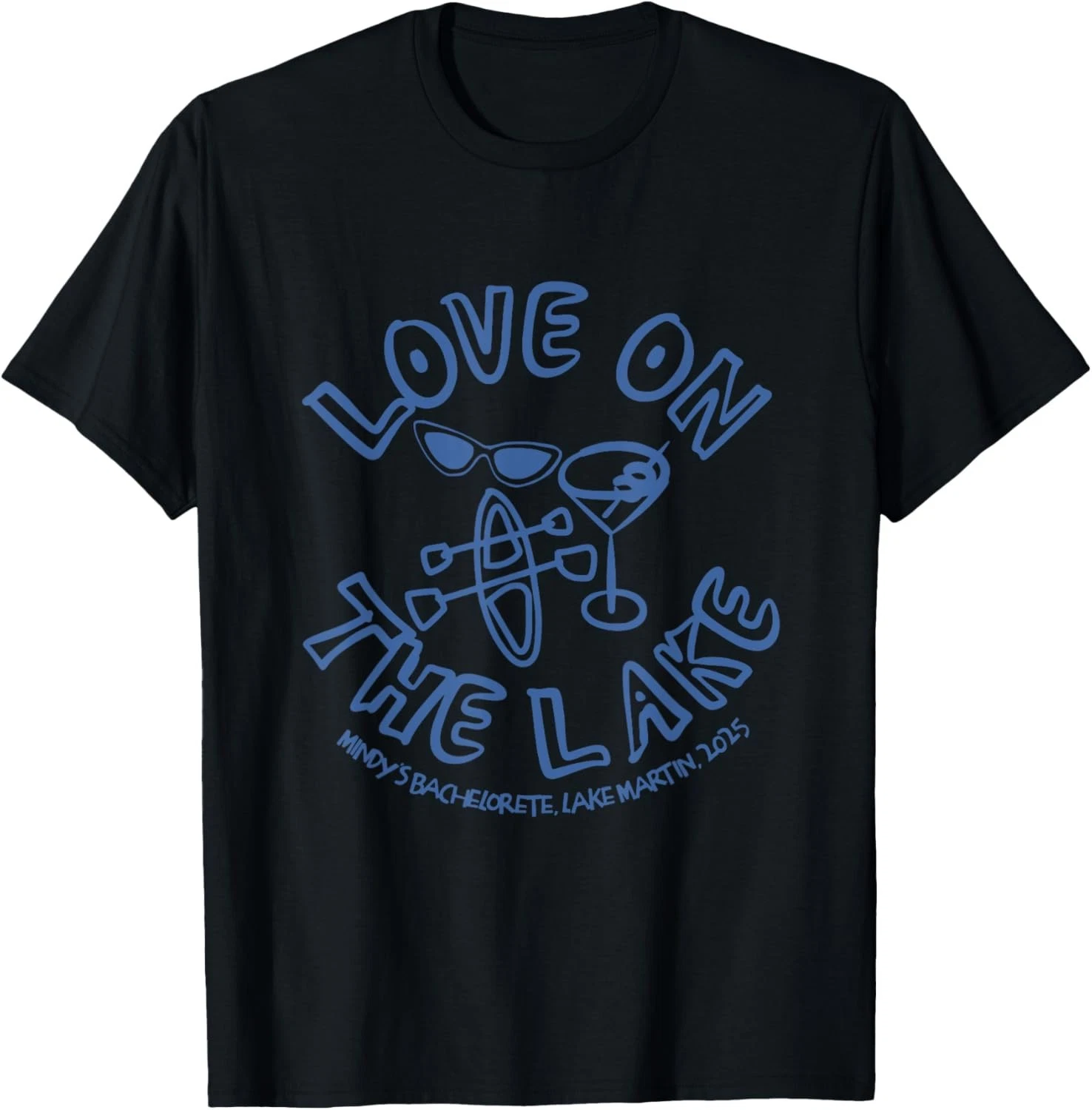 Love On The Lake Party Shirt, Camping Hiking Bride T-Shirt Gift for Dad, Mom, Da