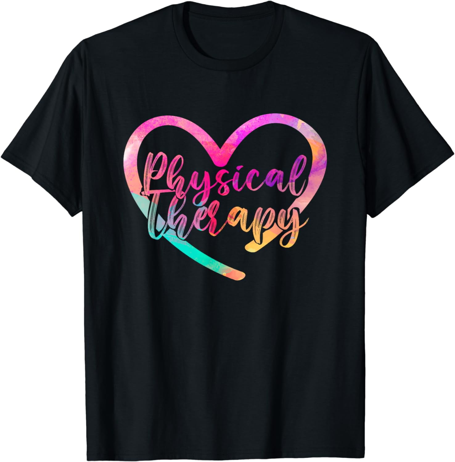 Love PTA Doctor Heart Physical Valentines Day Gift Therapy T-Shirt ...