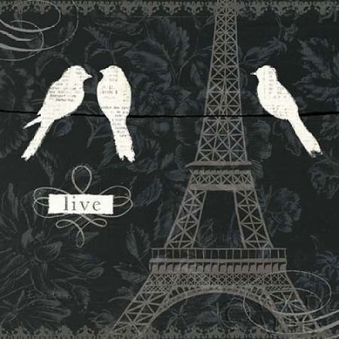 Love Paris I Canvas Art - Emily Adams (24 x 24)