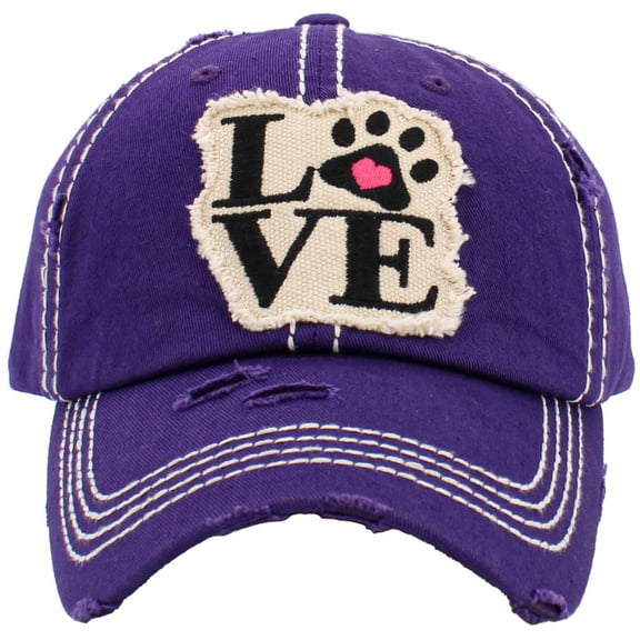 Love Paw Hats Love Animals Hats Dogs Cats - 2 Colors