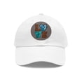 thumbnail image 1 of Love Peace Beautiful Dad Hat with Leather Patch (Round), 1 of 7