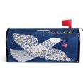 thumbnail image 1 of Love Peace Cute Dove Magnetic Mailbox Cover MailWraps Garden Yard Home Decor for Outside Oversized-25.5" x20.8"\u2026, 1 of 5