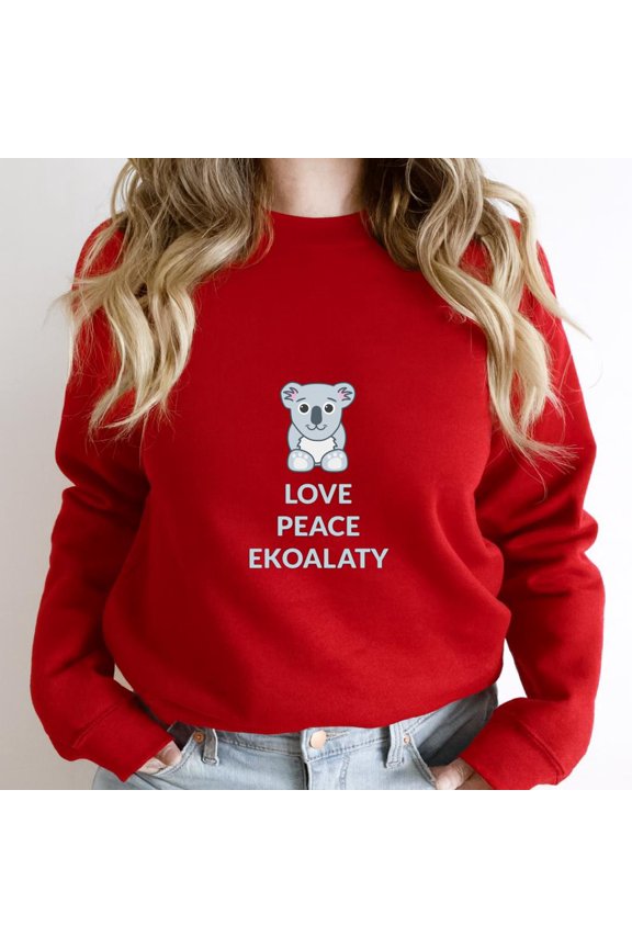 Love Peace Equality Funny Holiday Inspirational Quote Graphic SW13074 Unisex Sweatshirt, Up to Size 5XL