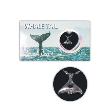 Love Pearl Sea Life WHALE TAIL Necklace Kit, Simulated Pearl in an Oyster