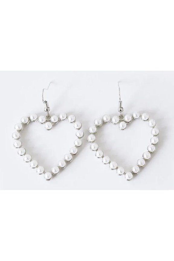 Hoop Off-White Earrings, Stainless Steel, (2 Earrings), 2 Count Per Pack