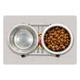 thumbnail image 1 of Love Pet Mat for Food and Water, Love Lettering Brick Wall Brushing Dripping Street Art Wings Illustration, Non-Slip Rubber Mat for Dogs and Cats, 18" X 12", by Ambesonne, 1 of 2