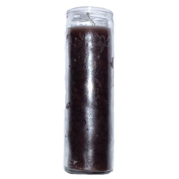 Love Pillar Candle with Geba Rune Pendant - Pink - 6.25 in. - Includes Pendant - Enhances Relationships