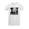 thumbnail image 1 of Love Pitbull Quote Dog Graphic T-Shirt Men -Image by Shutterstock, Male Medium, 1 of 2