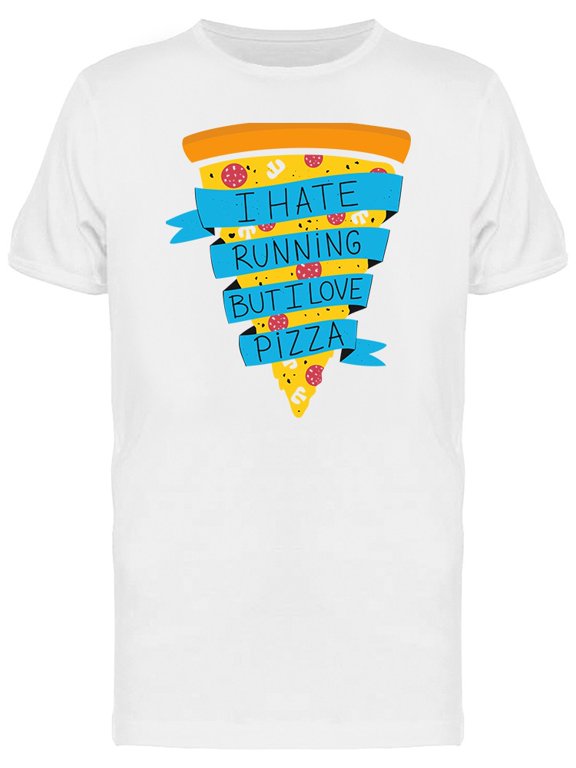 Love Pizza Slice With Sausage T-Shirt Men -Image by Shutterstock, Male XX-Large