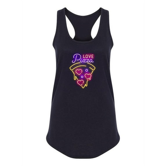 Love Pizza! Tank Women -Image by Shutterstock, Female XX-Large