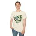 thumbnail image 1 of Love Planet Earth, Gildan Unisex Softstyle T-Shirt, Graphic Tee, S-3XL, 1 of 5