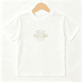 thumbnail image 1 of Love Play Pickleball Sweetly Paddle Graphic Retro Sports Short Sleeve Crewneck Cotton Kids T Shirt, 1 of 4