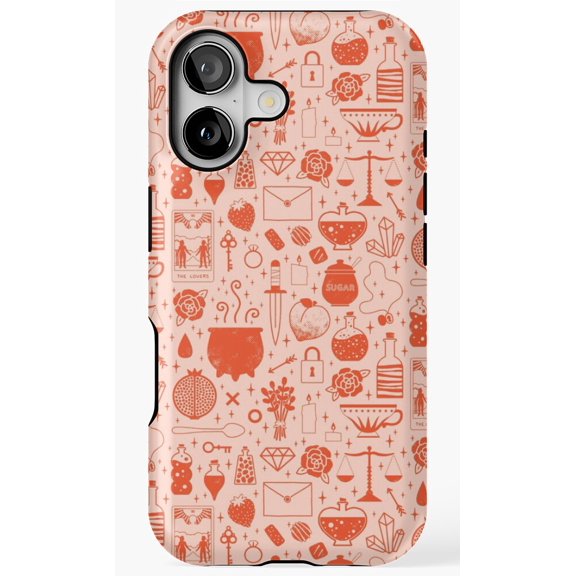 Love Potion Valentine Magic Art Phone Case for iPhone 11 12 13 14 15 16 17 Pro Max
