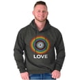 thumbnail image 1 of Love Progress Gay Pride Flag Spiral Hoodie Sweatshirt Women Men Brisco Brands L, 1 of 6