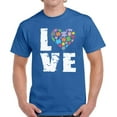 thumbnail image 1 of Love Puzzle Autism Shirt for Men S M L XL 2XL 3XL 4XL 5XL Graphic Tee, 1 of 2