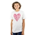 thumbnail image 1 of Love Quote Listen Your Heart Romantic Women's Graphic T Shirt Tees Brisco Brands X, 1 of 5