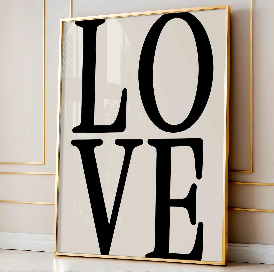 Photo inspiration: Visual Reference: Love Quote Print Funky Maximalist Wall Art Aesthetic Posters Love