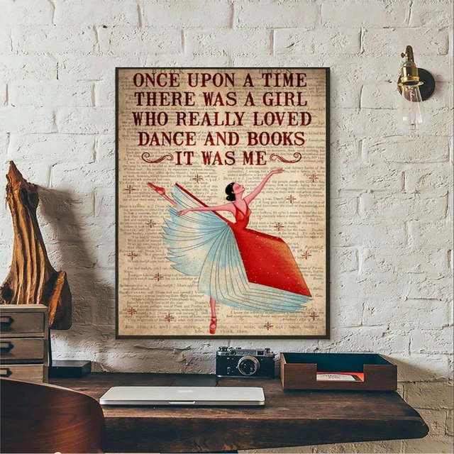 Targa in metallo vintage in alluminio, 15,2 x 20,3 cm Once Upon A Time There Was A Girl Who Really Loved Sewing It Was Me The End, per decorazione da parete