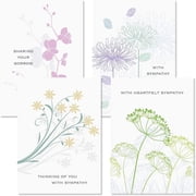 Current Love Remembered Sympathy Greeting Cards - Set of 8, 5" x 7"