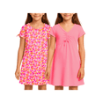 thumbnail image 1 of Love Republic Girls Dresses Short Sleeve Flowy Casual Everyday Summer Dresses for Girls, 2 Pack, 1 of 7