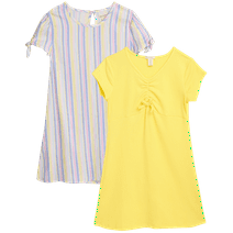 Love Republic Girls' Dress - 2 Pack Sundress - Cute Casual Summer Dress for Girls (7-16)