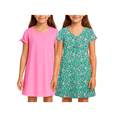 thumbnail image 1 of Love Republic Girls Dresses Short Sleeve Flowy Casual Everyday Summer Dresses for Girls, 2 Pack, 1 of 6