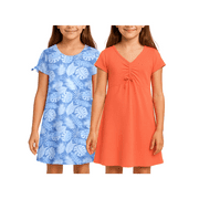 LOVE REPUBLIC Girls' Dress - 2 Pack Sundress - Cute Casual Summer Dress for Girls (7-16)