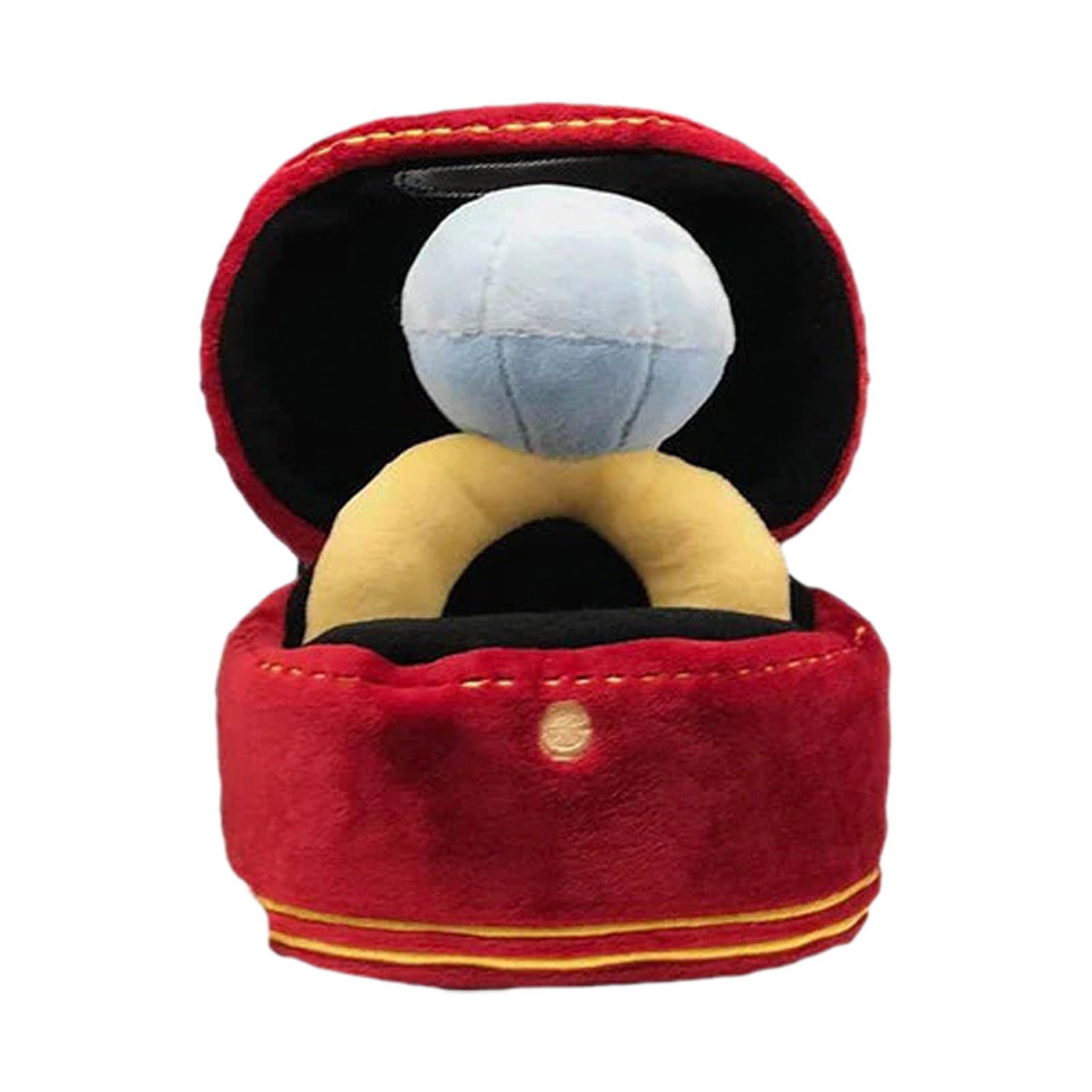 Love Ring Set Filled Plush Toys Extra Large Diamond Doll Ring Set Funny