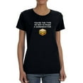 thumbnail image 1 of Love Sandwich Quote Women Black T-Shirt, Female XX-Large, 1 of 4