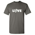 thumbnail image 1 of Love Sarcastic Humor Graphic Tees Gift For Mens Novelty Funny T Shirt, 1 of 5