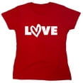 thumbnail image 1 of Love Sarcastic Humor Novelty Funny Women's Casual Tees, 1 of 3