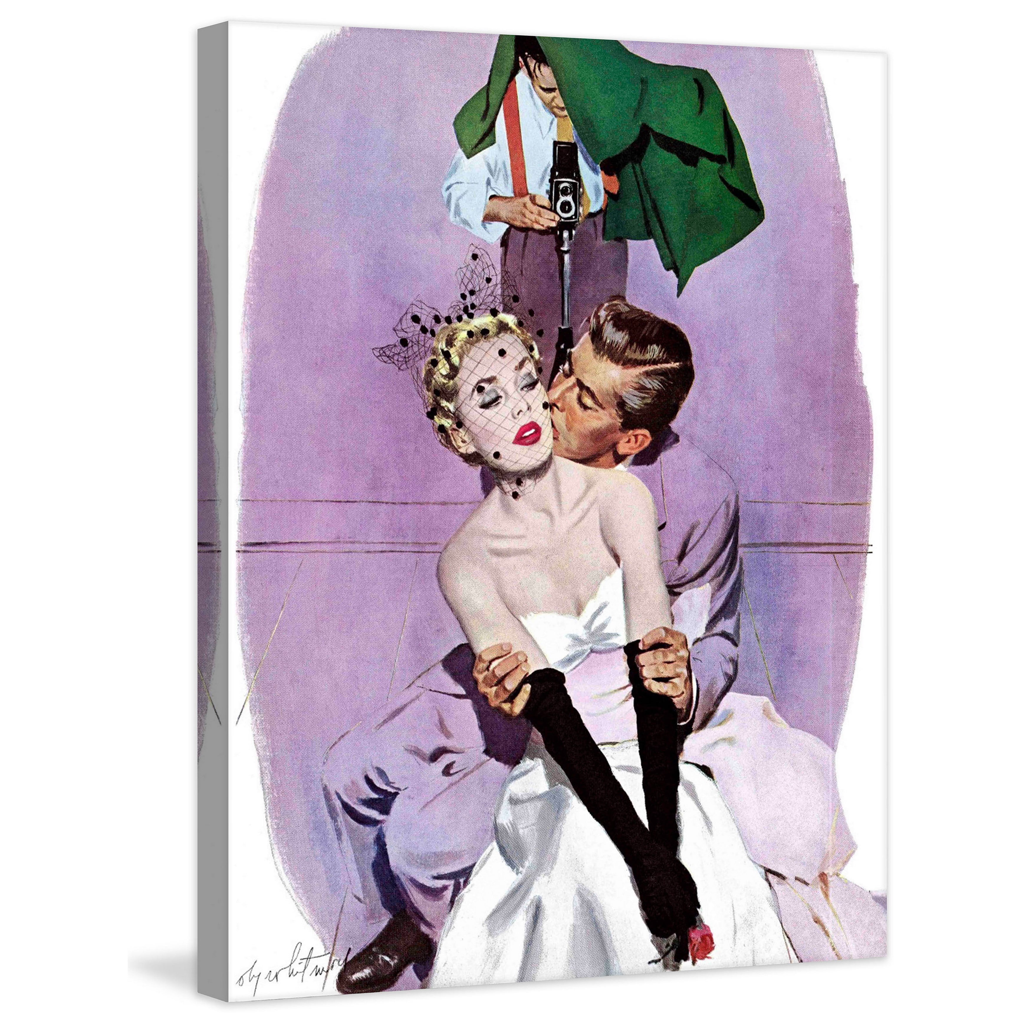 "Love Scene" by Coby Whitmore Painting Print on Canvas