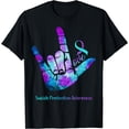 thumbnail image 1 of Love Semicolon Mental Health Awareness Month T-Shirt, 1 of 3