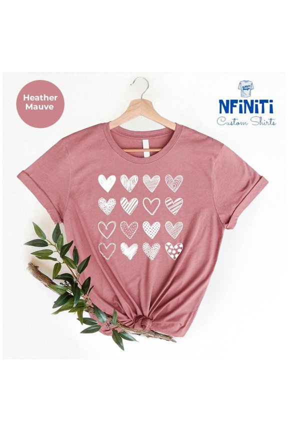 Love Shirt, Valentines Day Shirt, Lover Shirt, Couple Shirt, Valentines Day Shirt, Heart Tee, Cute Valentine Shirt, Singles Day Shirt, All Size S-5Xl