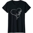 thumbnail image 1 of Love Sister Cute Sisters T-Shirt, 1 of 3