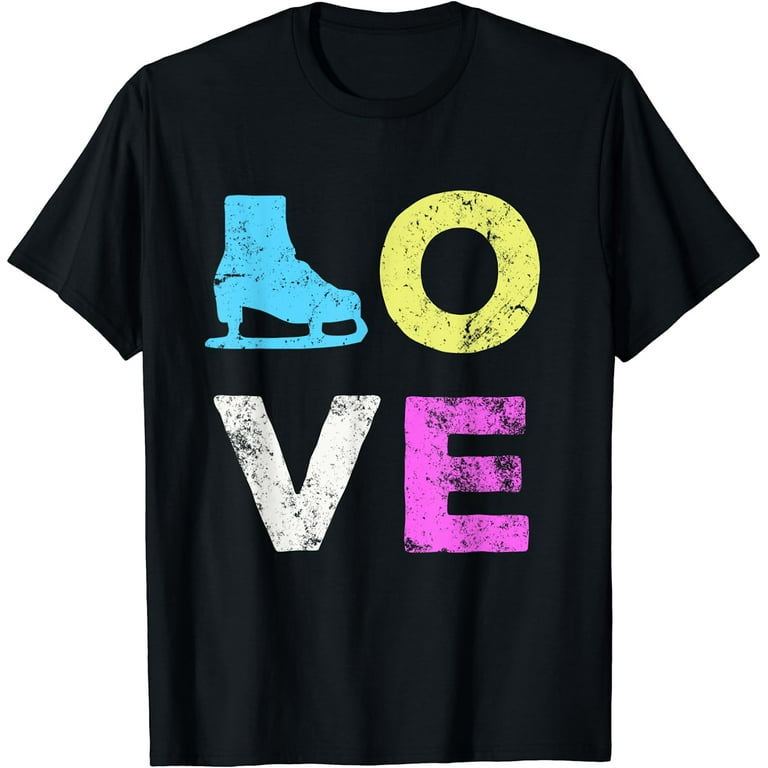 Love Skate Team Fan Gift T-Shirt Love Skate Team Fan Gift T-Shirt