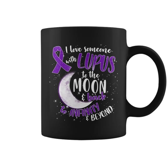 Love Someone With Lupus To The Moon And Back Graphic Design - Walmart.com