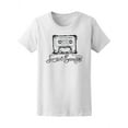 thumbnail image 1 of Love Songs Cassette T-Shirt Women -Image by Shutterstock, Female XX-Large, 1 of 2