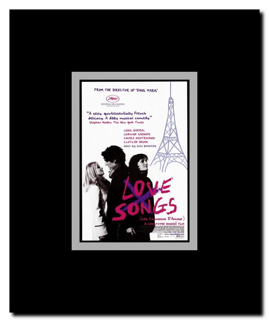 Love Songs Framed Movie Poster
