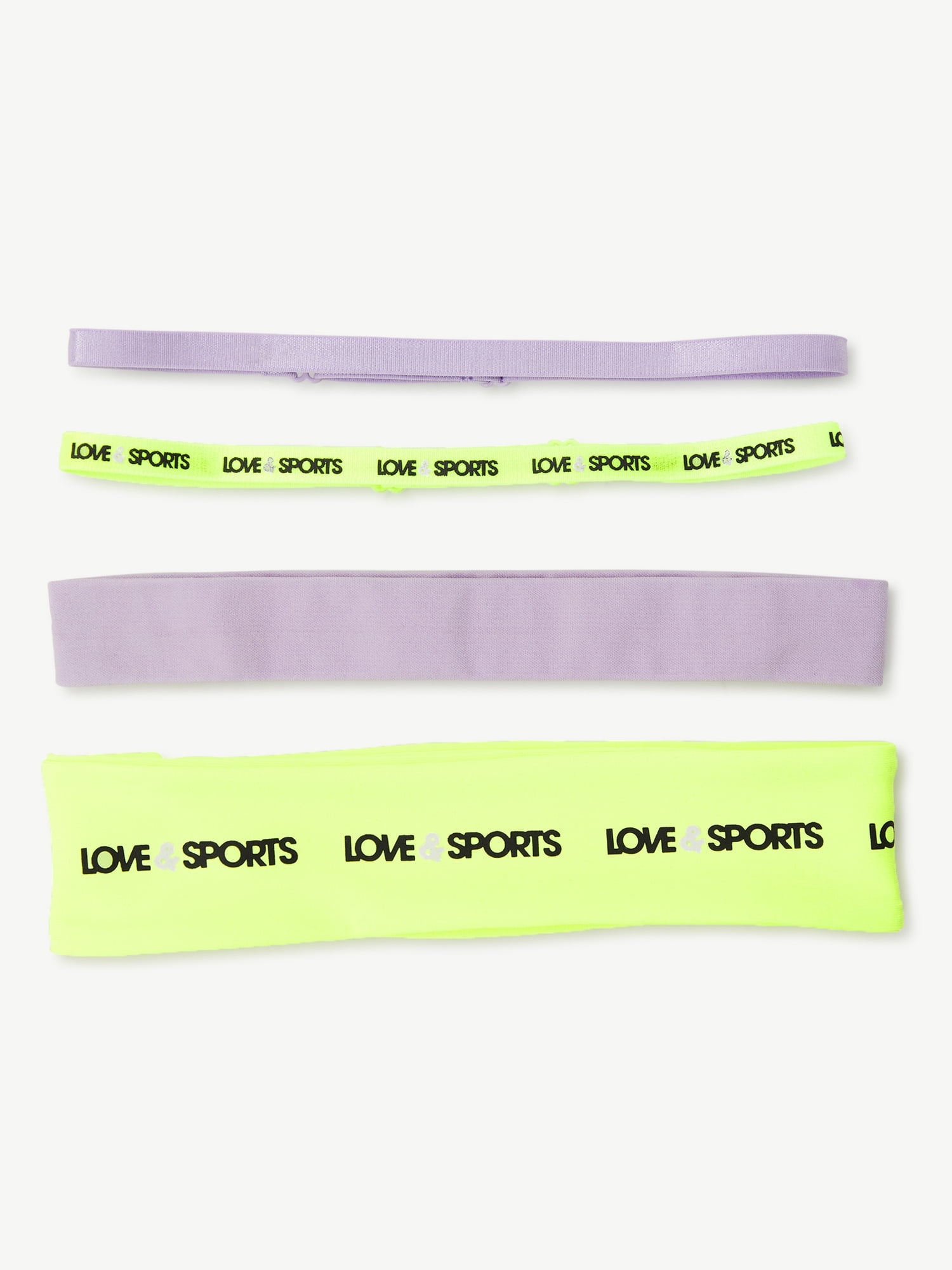 Love & Sport Women's Headbands, 4-Pack