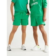 Love & Sports All Gender Malibu Fleece Shorts, 7” Inseam, Sizes S-XXXL