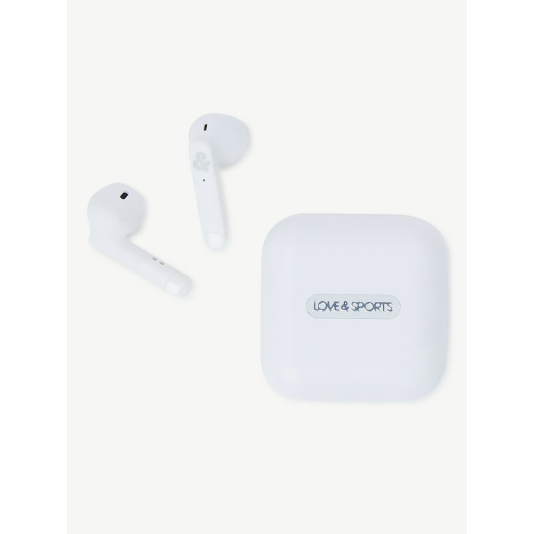 Bluetooth Sports Earbuds, White