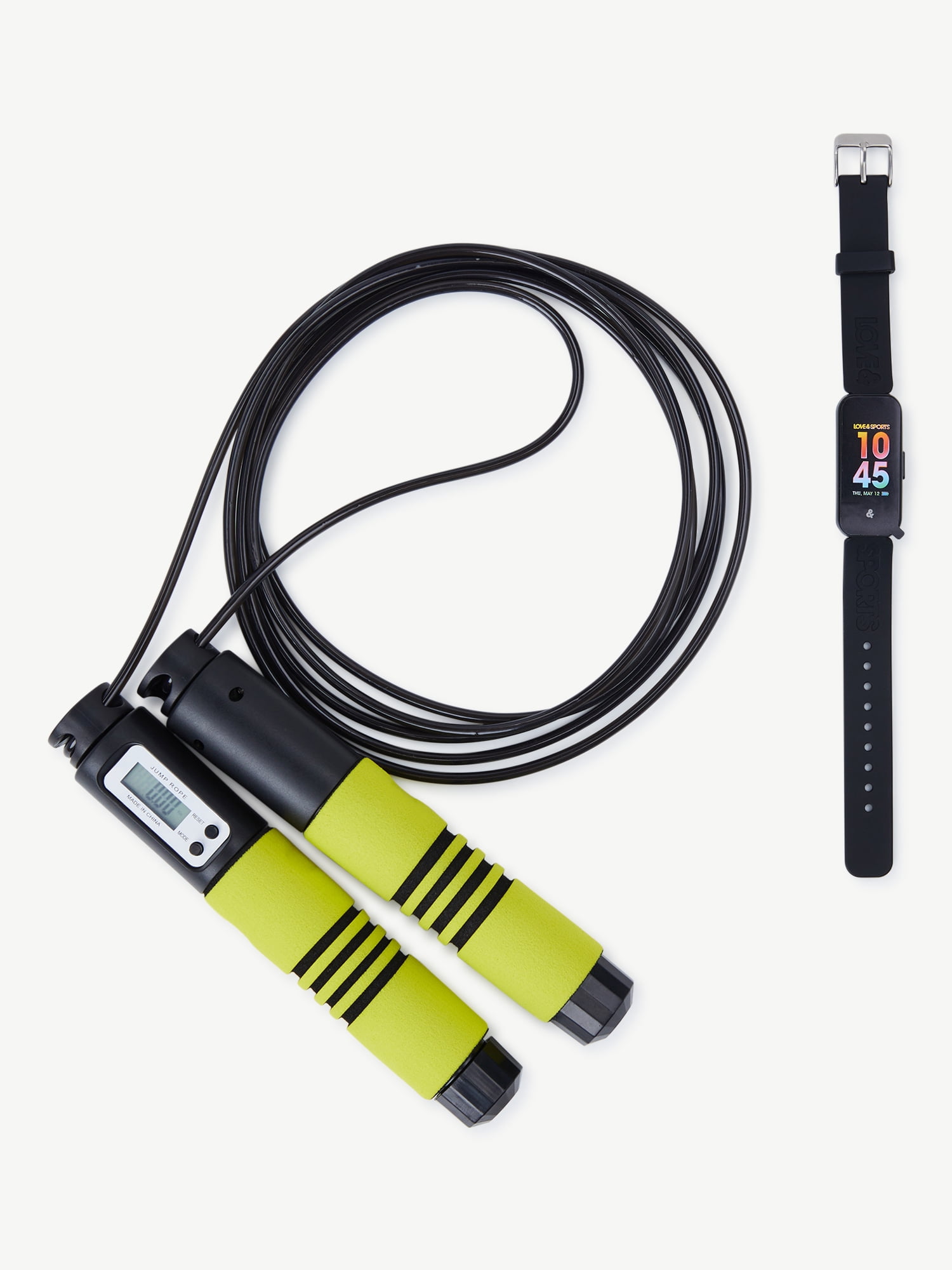 Love & Sports Unisex Adult Fitness Tracker Watch with Digital Counting