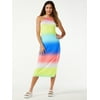 Love & Sports Women's Bodycon Cover-Up Dress with Racerback