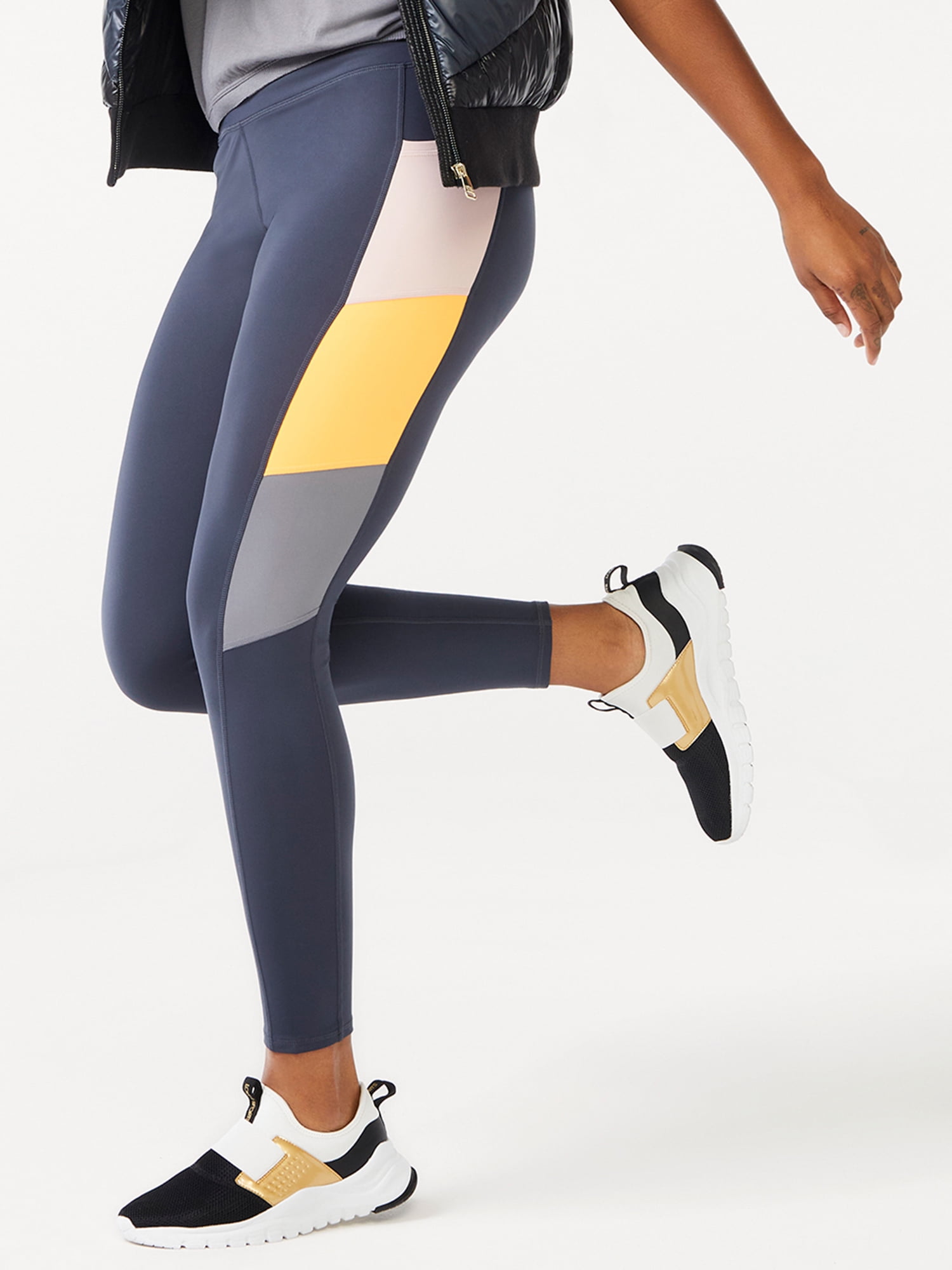 Love & Sports Women's Colorblocked Leggings - Walmart.com