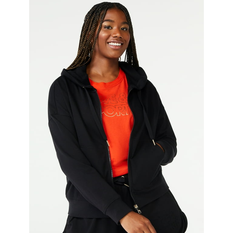 Embossed shop logo hoodie