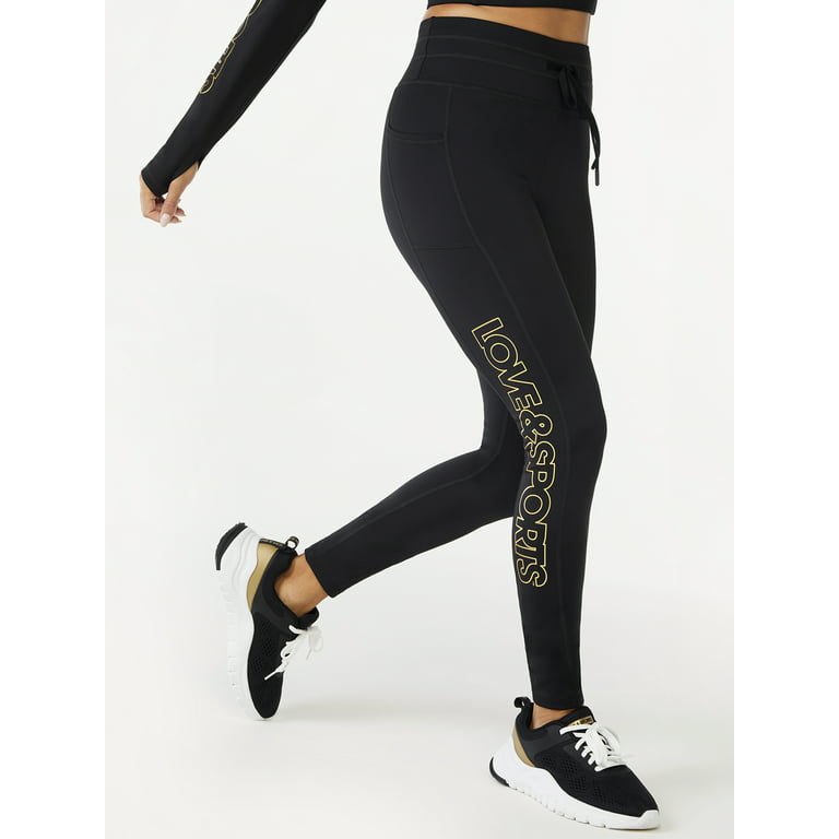 Love & Sports Women's Fitness Tights with Pocket