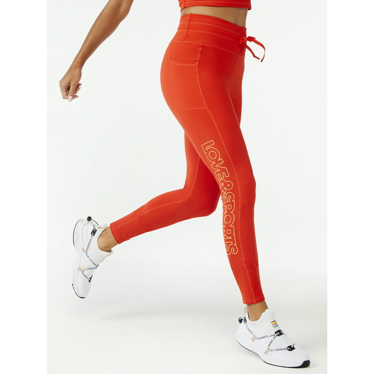 Love & Sports Women's Fitness Tights with Pocket 