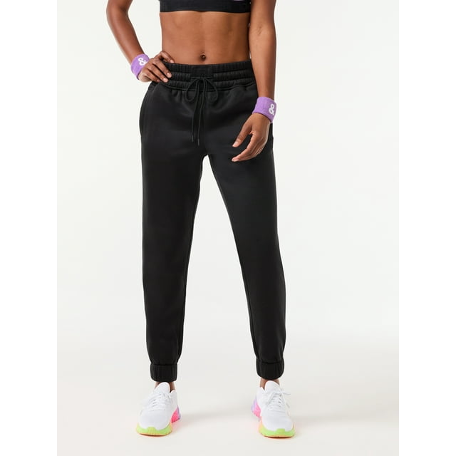 Love & Sports Women’s Fleece Jogger Sweatpants