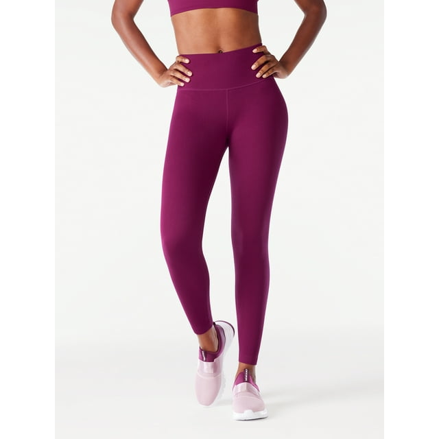 Love & Sports Women's Seamless Active 7/8 Leggings, Sizes XSXXL